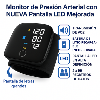 Novella™ – Tensiómetro con calidad clínica